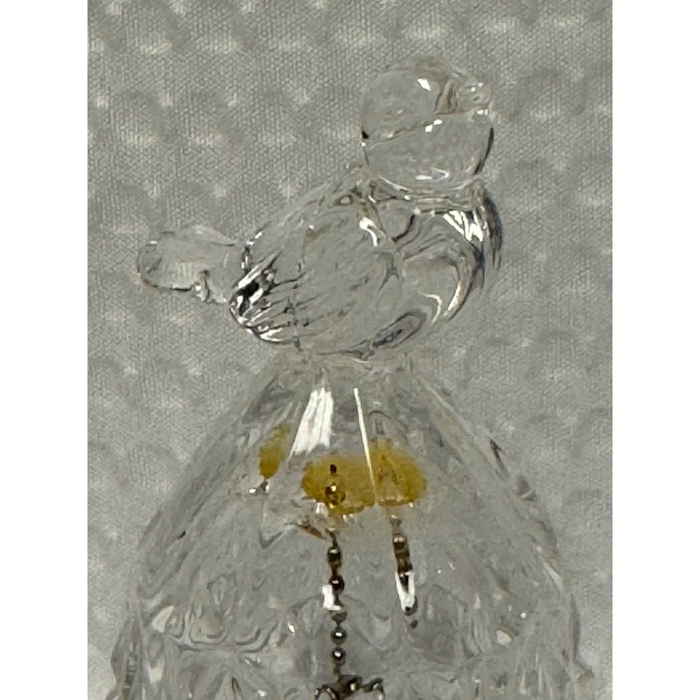 Vintage 1970's Hofbauer Byrdes Collection Lead Crystal Bell Collectible Birds